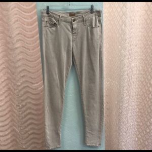 MOTHER Grey Skinny Jeans - size 29
